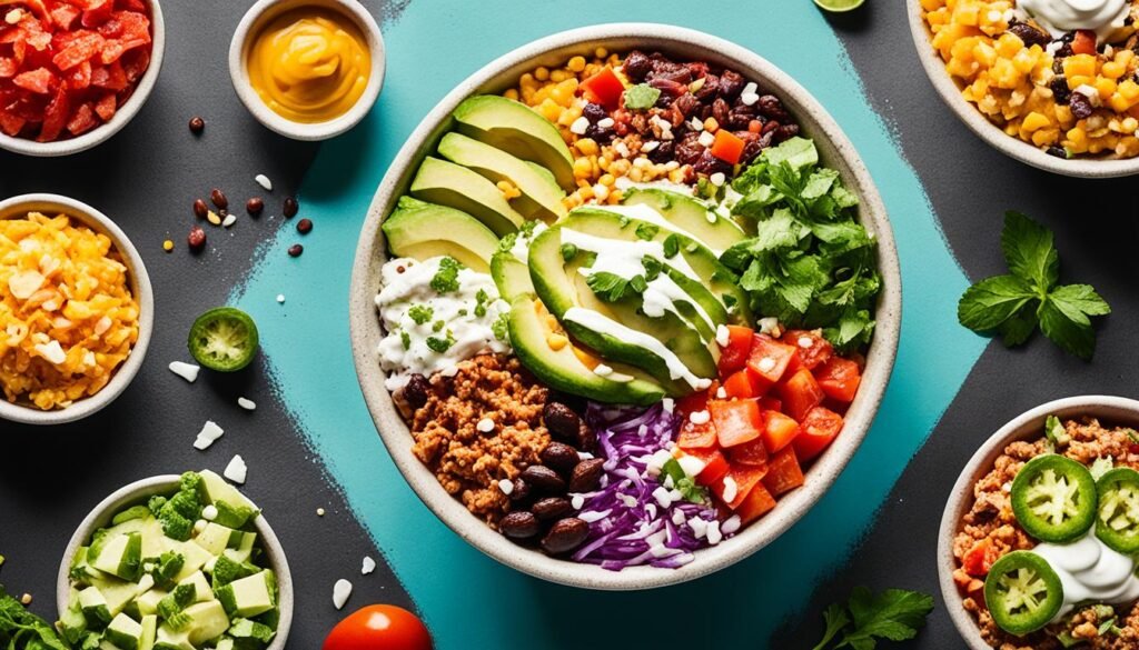 chipotle burrito bowl toppings