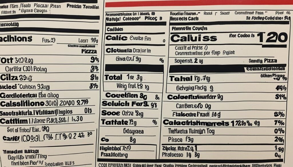 costco pizza nutritional value