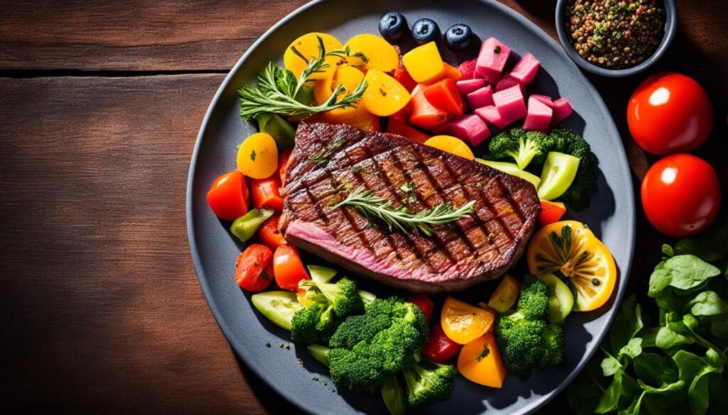 nutritional value of strip steak