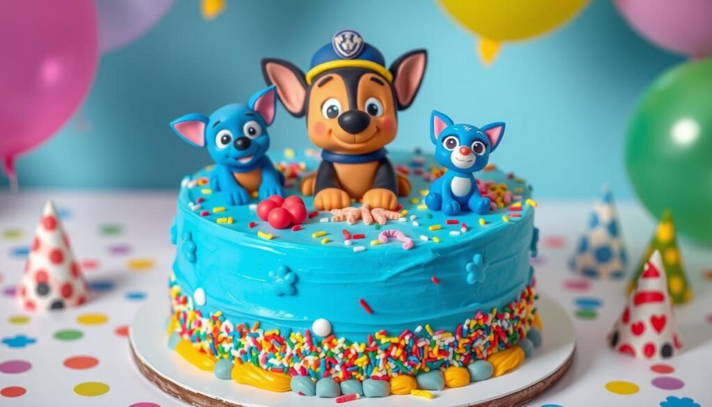 bluey cake