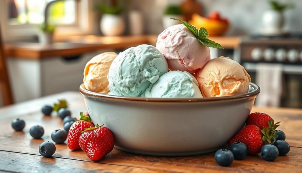 low calorie ice cream